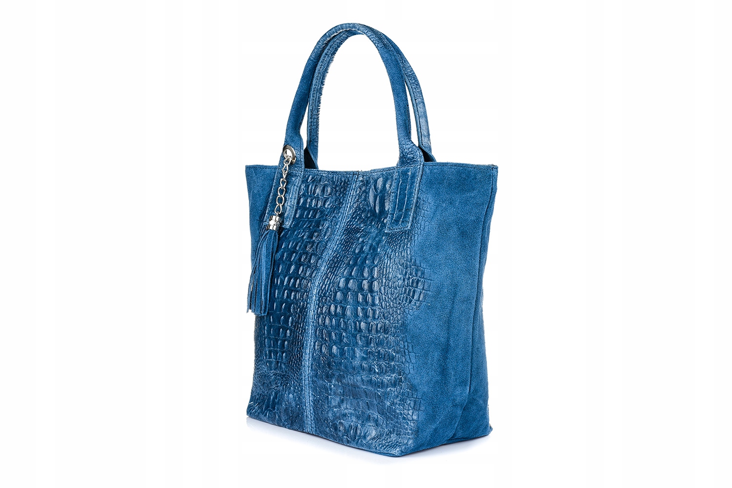 

Torebka torba skórzana damska shopper A4