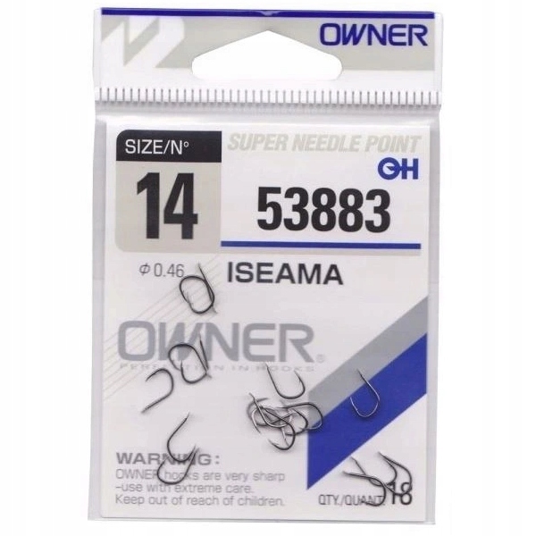 haczyki owner iseama roz.12