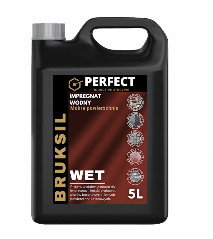 Bruk Sil Wet 5 L Impregnat do kostki brukowej mokra kostka beton bruk