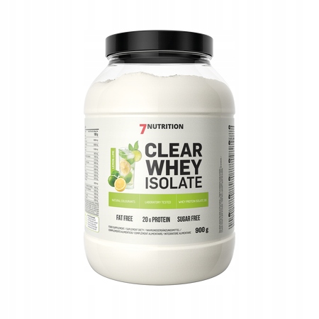 7NUTRITION Clear Whey Isolate 900G Doplněk Stravy Izolát Bílkovina Masa