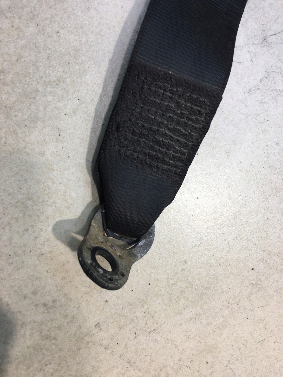 tension belt safety left front AUDI A6 C5 4B0857705A