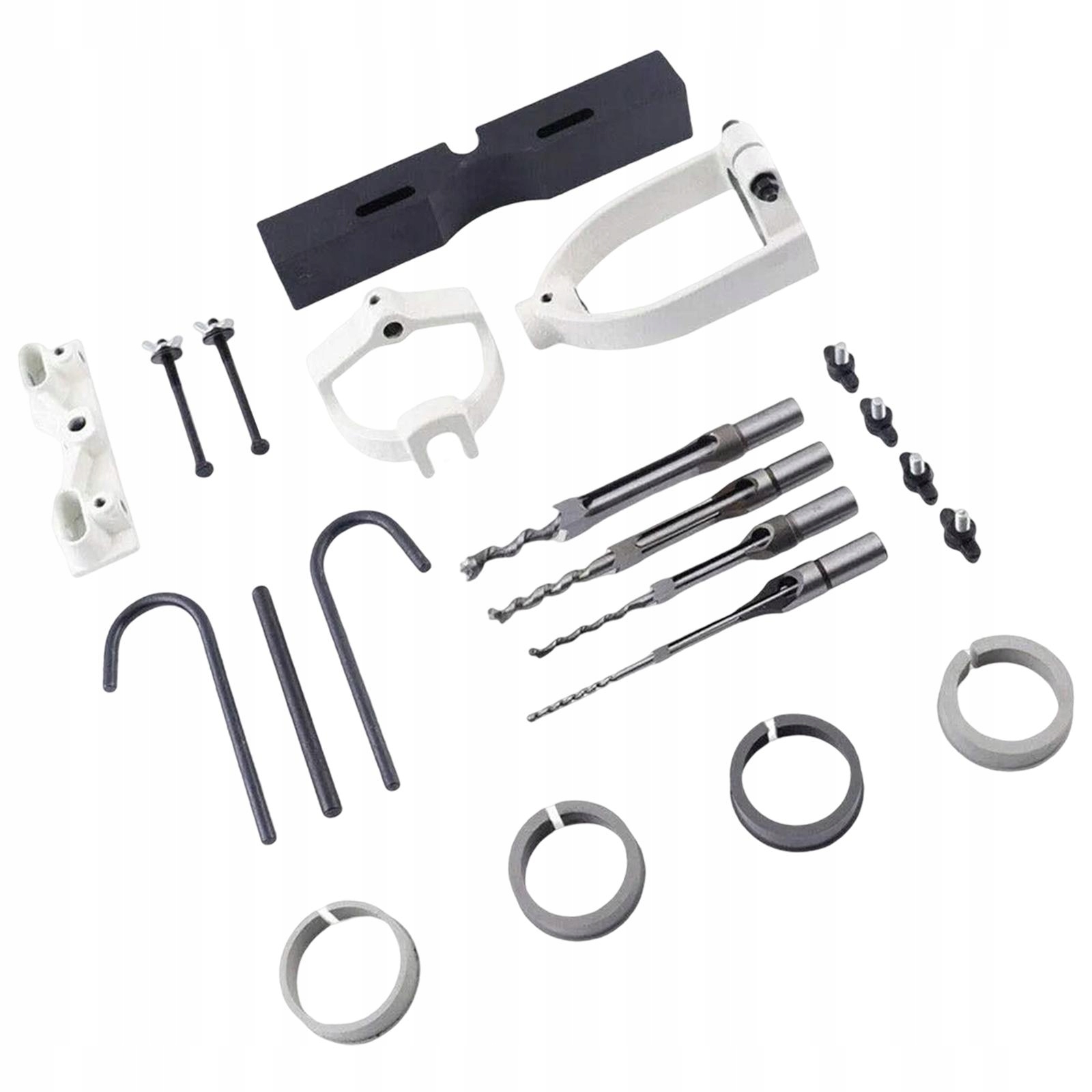 Wiertło dłutowe z kwadratowym otworem, białe Marka bez marki