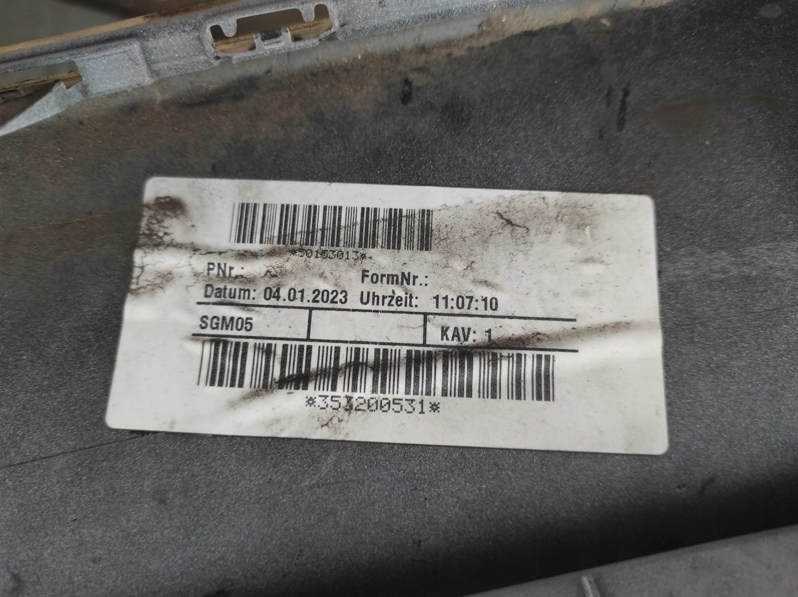 nárazník predok predný FORD FIESTA MK7 2017