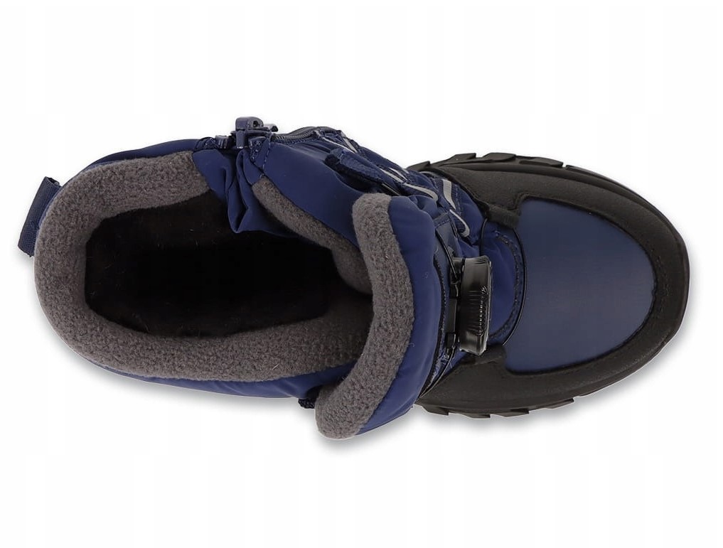 BEFADO BUTY ZIMOWE CHŁOPIĘCE TRZEWIKI OCIEPLANE ŚNIEGOWCE TRAPERY R. 31 Kolor niebieski