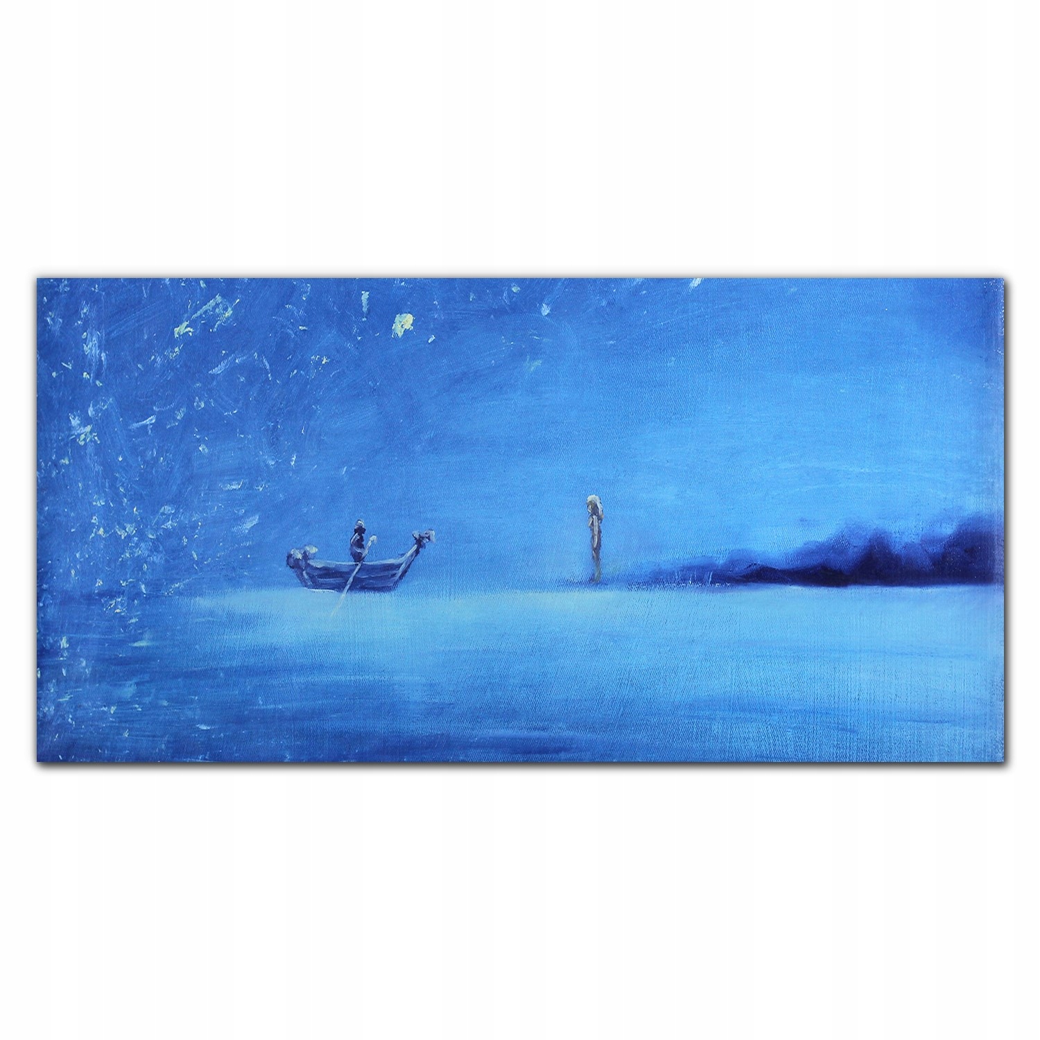 Fotoobraz vytlačený na plátne More noc 140x70