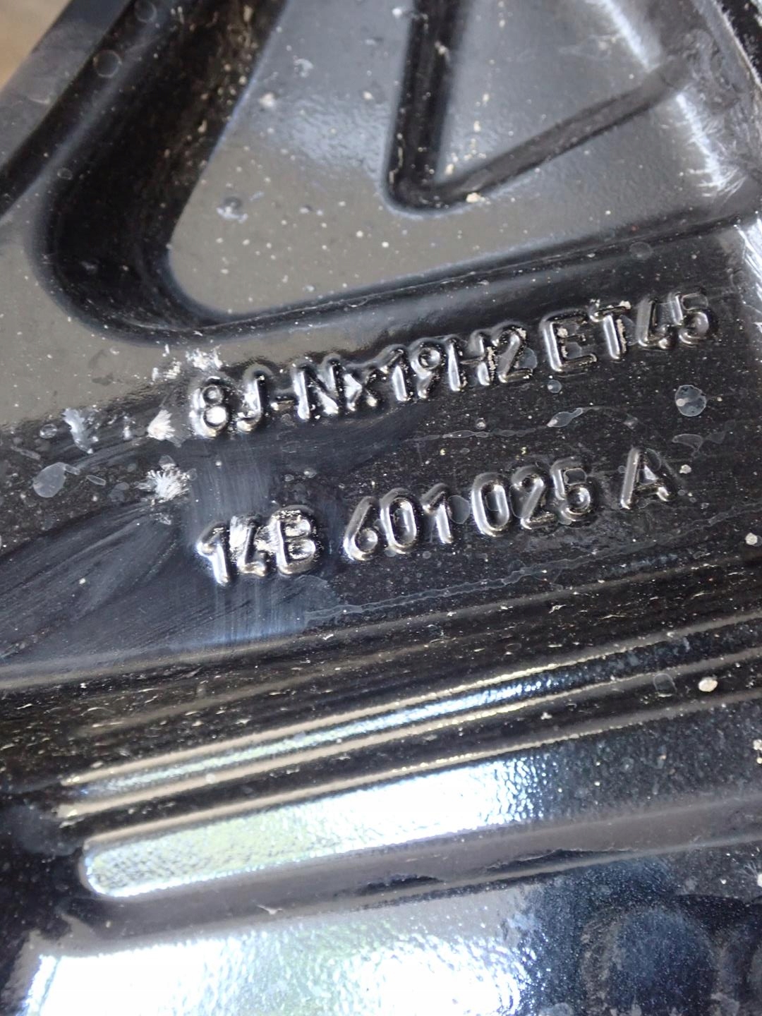 disk disk VW 14B 5x112 ET45 8J 19" 14B601025A