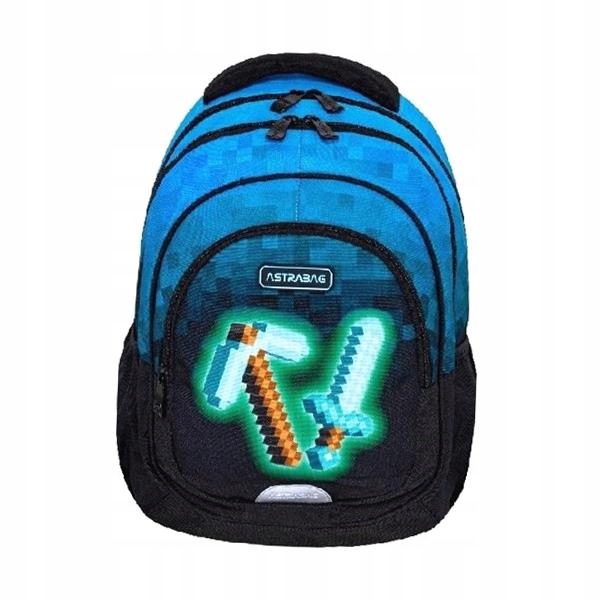 Plecak Astrabag Blue Pixel AB300 Astra