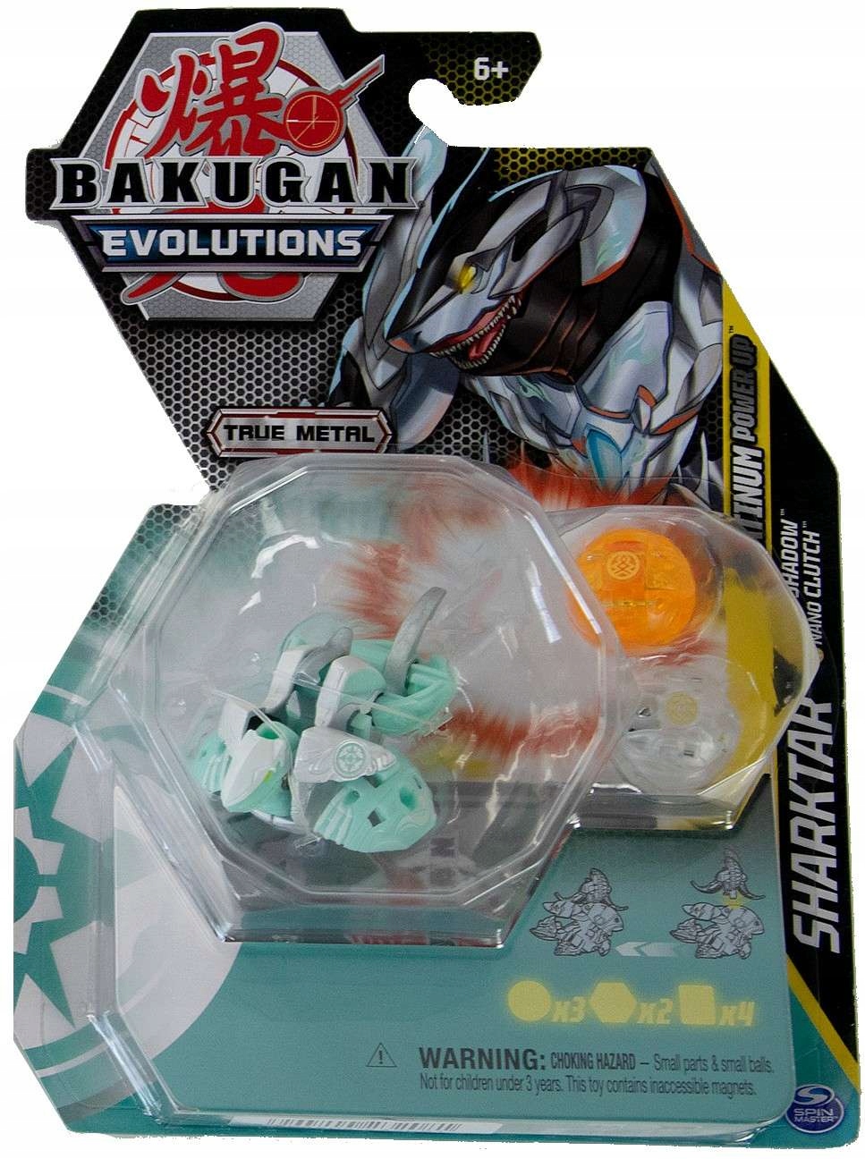 

Zestaw Bakugan Evolutions Platinum 3 Figurki