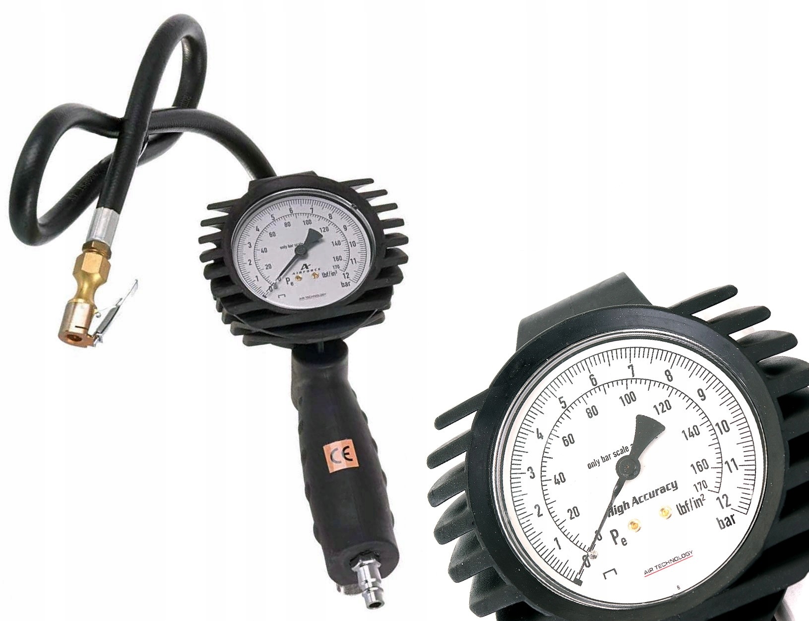 PISTOLET POMPOWANIA KOL gumowa osl 12bar AIRFORCE