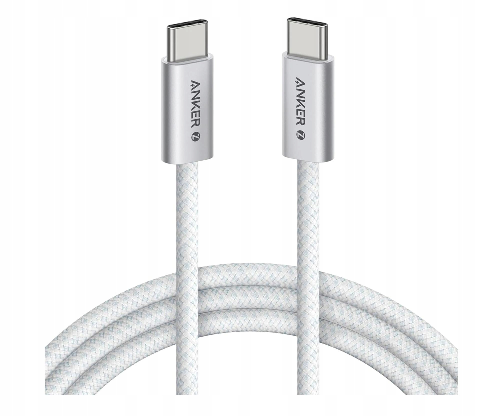 Kabel Usb Anker Zolo Usb-c to Usb-c Cable 240W biały