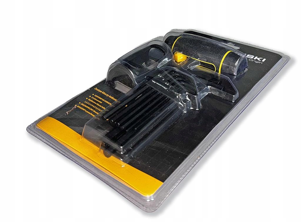 Zestaw klucze imbusowe hex wydłużone 1.5 do 10mm z uchwytem WARYŃSKI EAN (GTIN) 5902287236071