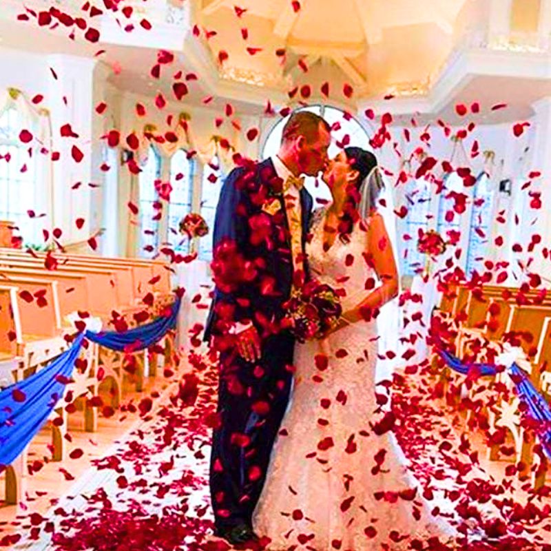 KONFETTI TUBY STRZELAJĄCE PŁATKI RÓŻ CZERWONE WESELE ŚLUB RANDKA - 3 SZTUKI EAN (GTIN) 5901157431301