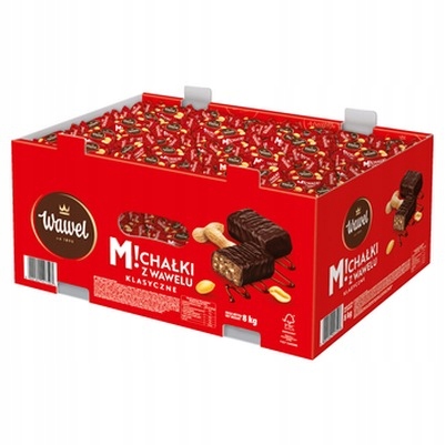 1x 8kg Wawel michałki klasyczne cukierki Karton