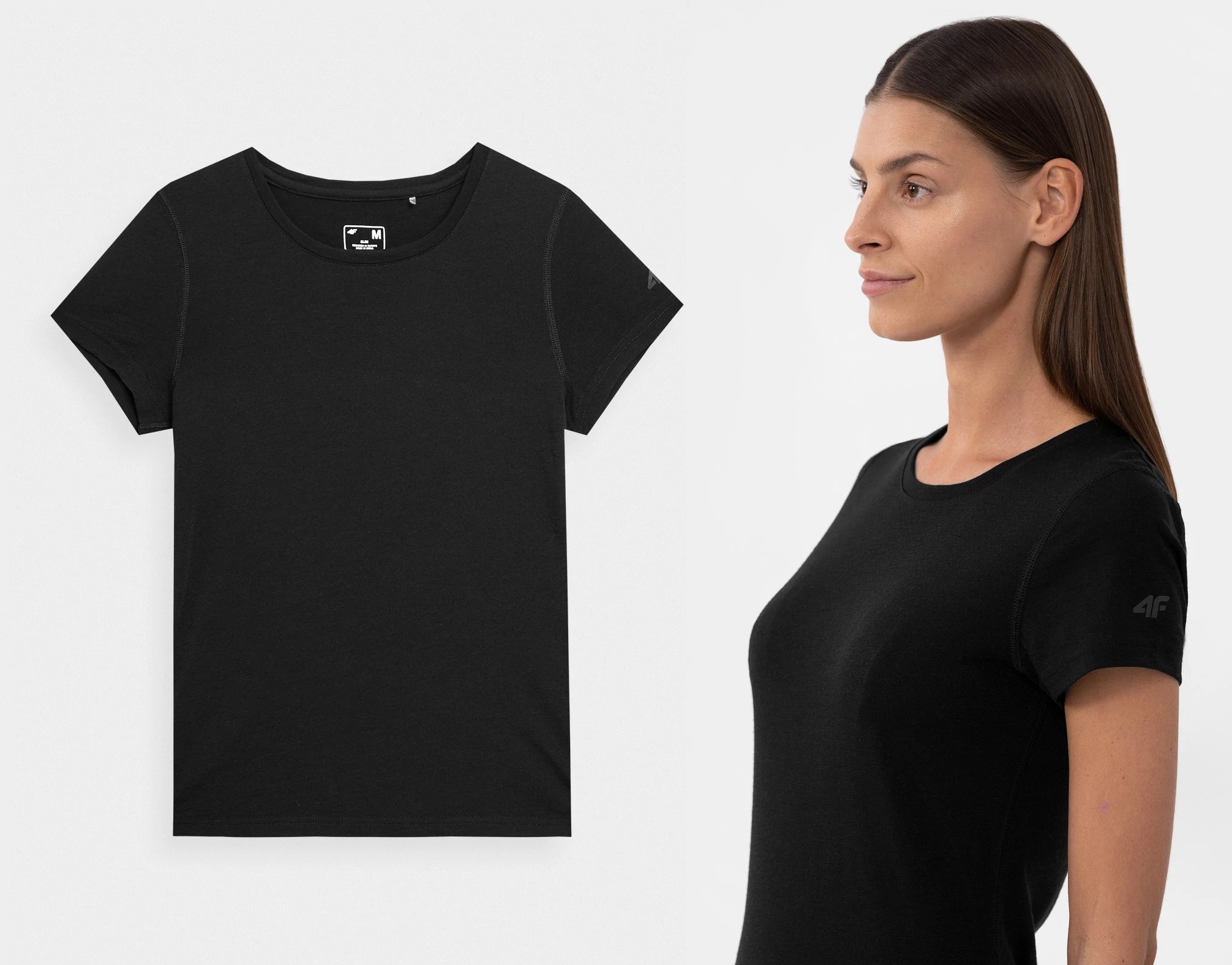 Koszulka Damska 4F TSD012 Merino 80% Merynos XL