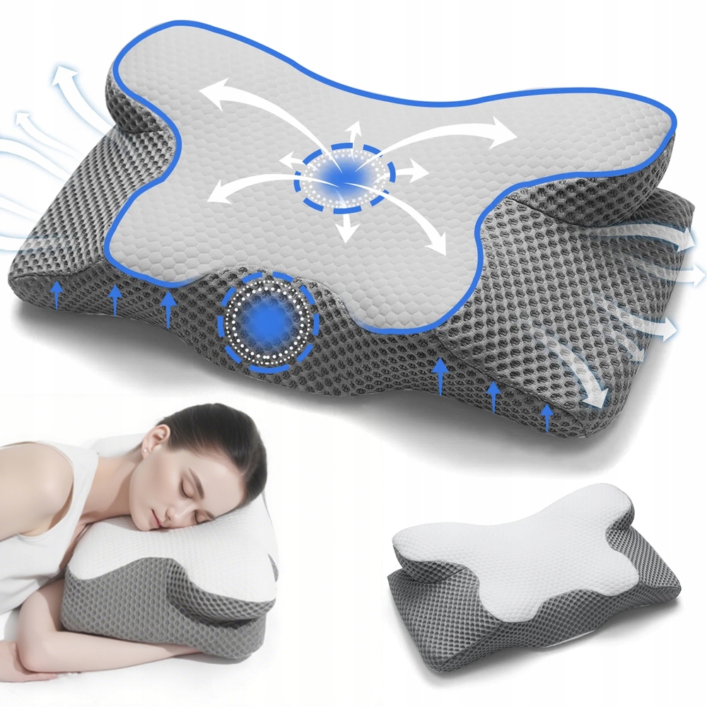 Poduszka Na Kark Ortopedyczna Z Pianką Wysokiej Gęstości Do Spania