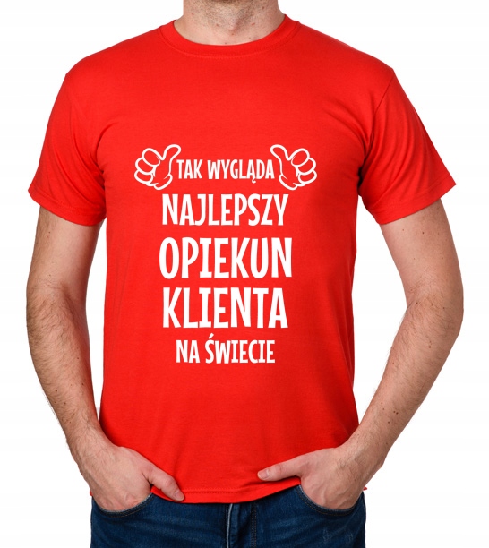 

koszulka Najlepszy Opiekun Klienta prezent