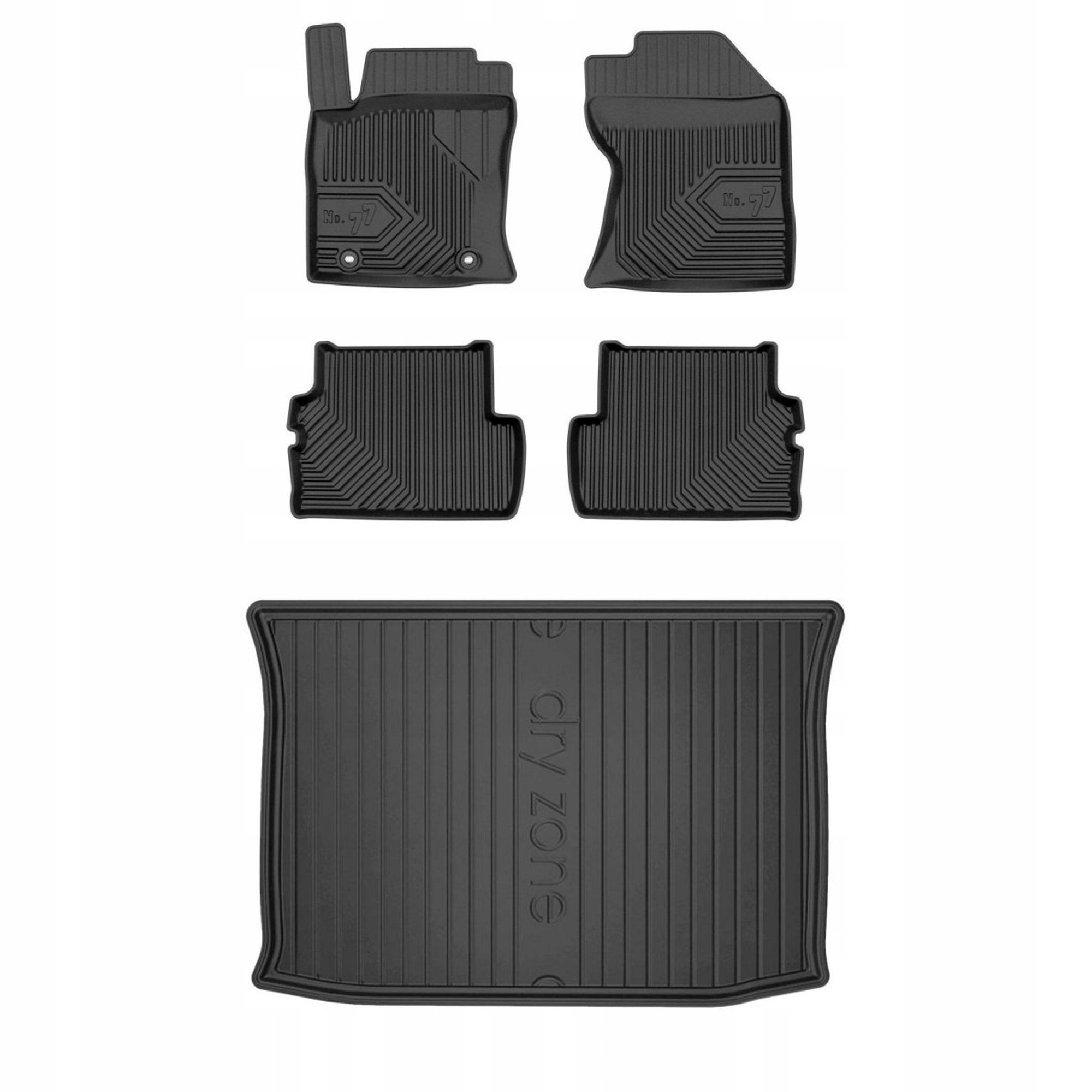 Gumová sada kobercov a rohoží Ford Focus I 1998-2004