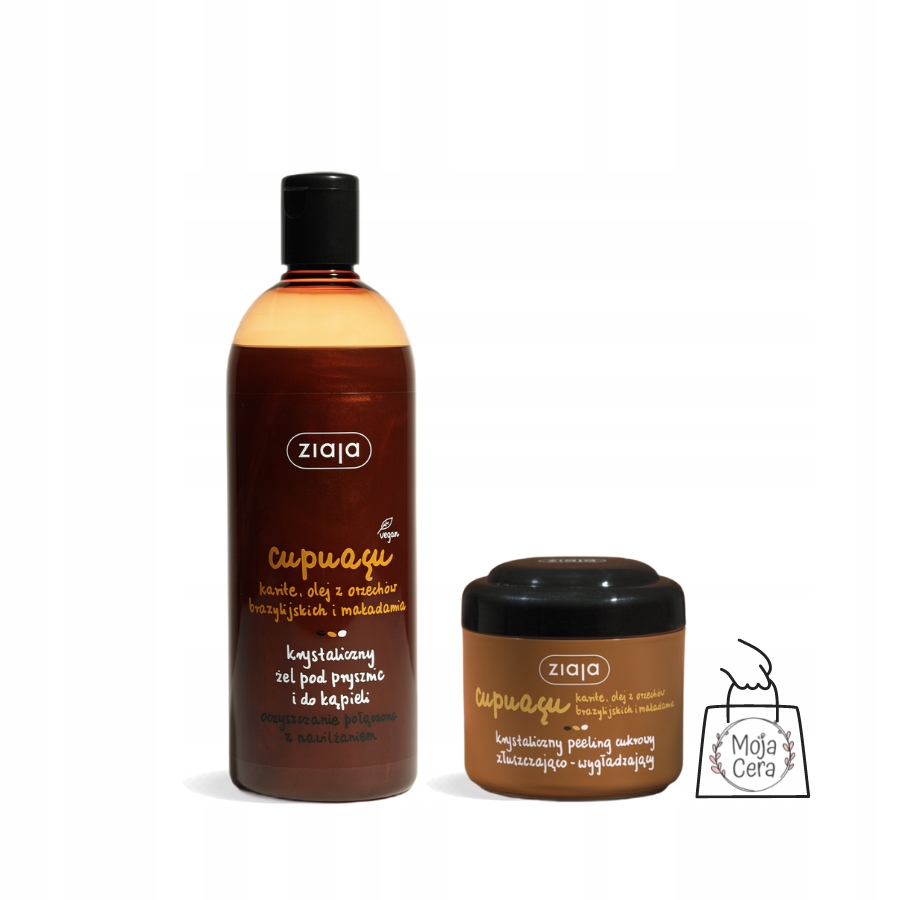 

Ziaja zestaw cupuacu żel pod prysznic peeling