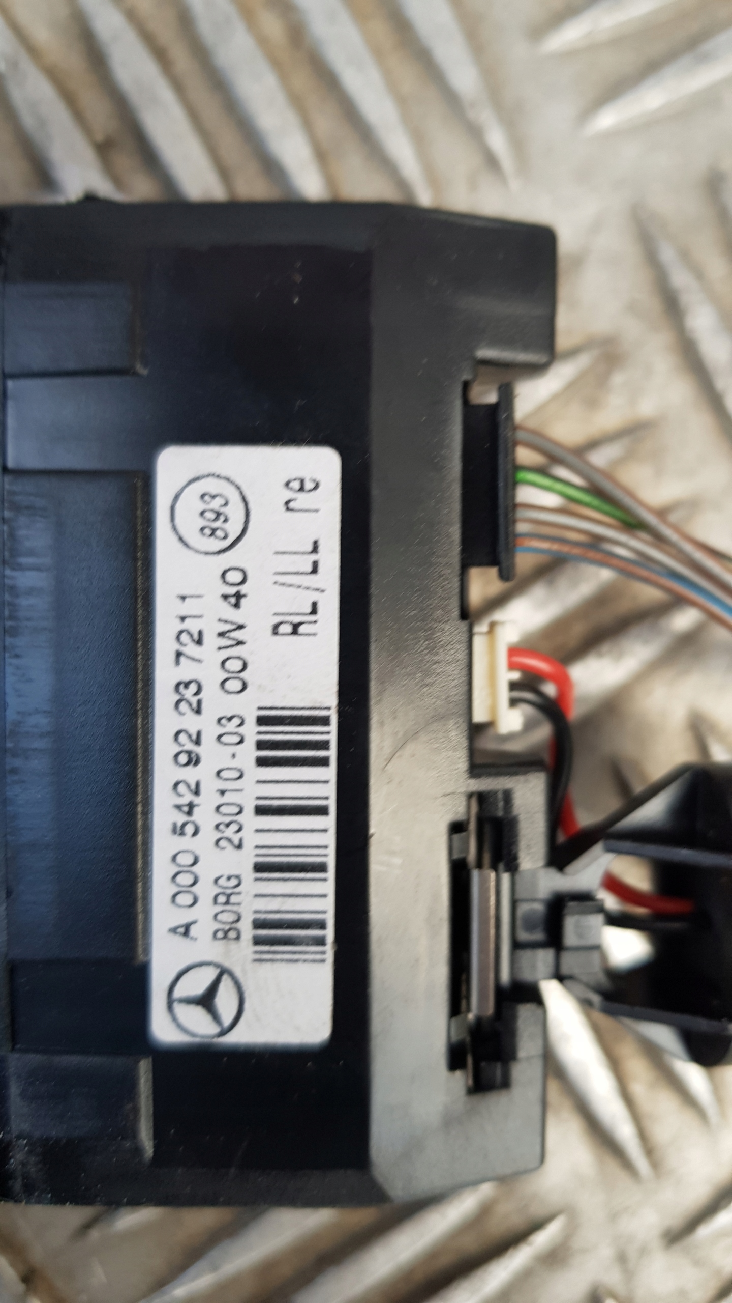 MERCEDES W208 display PDC A0005429223