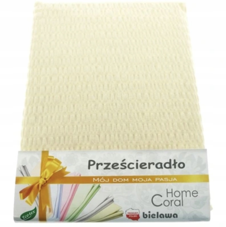 

Prześcieradło Kora 160X200 Bez Gumki Bawełna