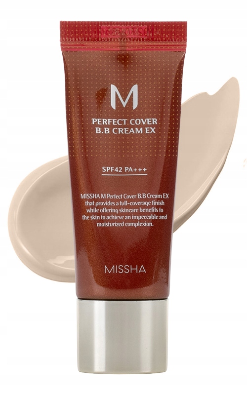 Missha Perfect Cover Krem BB SPF42 21 Light Beige