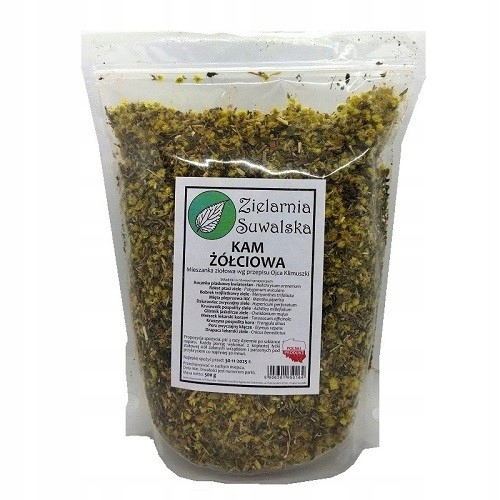 Mieszanka ziołowa Kamica żołciowa 500g Zielarnia Suwalska