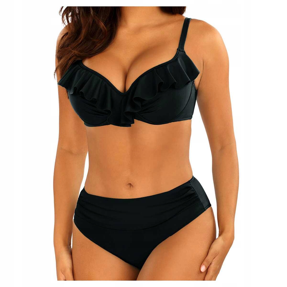 Self Dámské dvoudílné plavky Canoy10 19 černé 70E