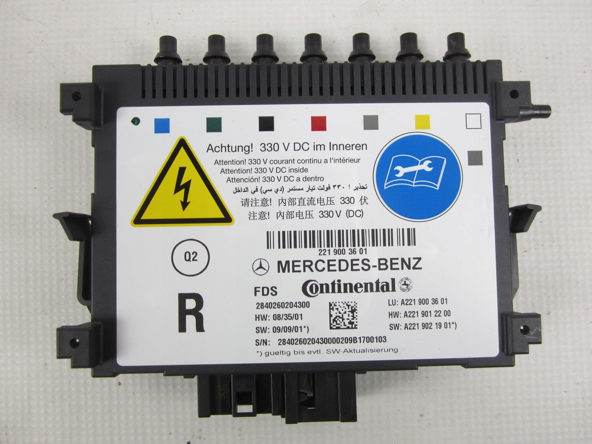 module control unit seat right Dynamic Mercedes W221 Lift