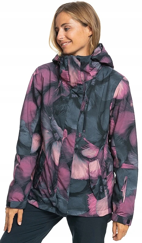 kurtka Roxy Roxy Jetty KVJ2/True Black Pansy