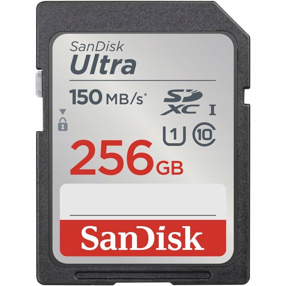 Sandisk Karta Ultra Sdxc 256GB 150MB/s Uhs-i Cl 10