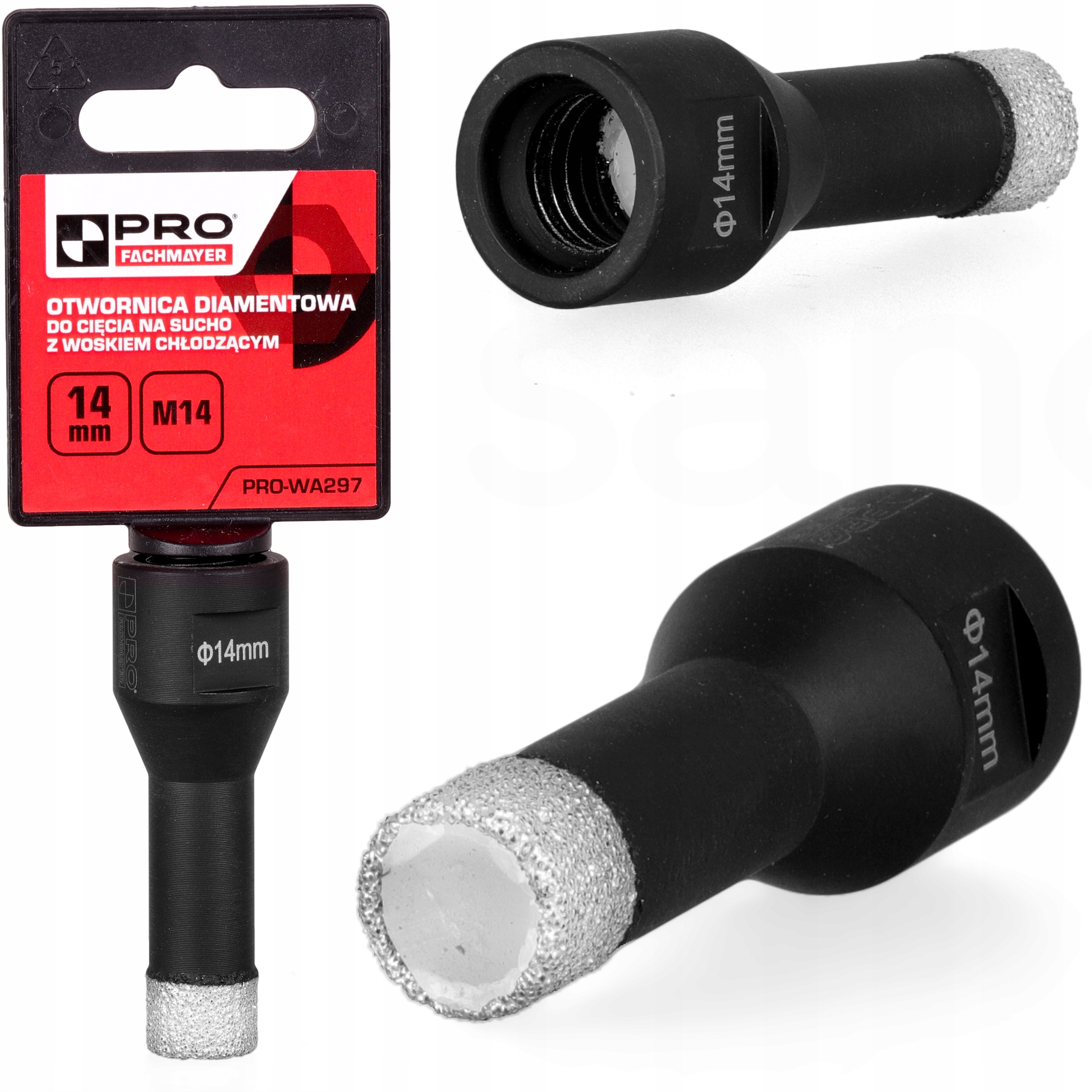 

Otwornica Diamentowa 14mm Wiertło Gresu Szlifierkę