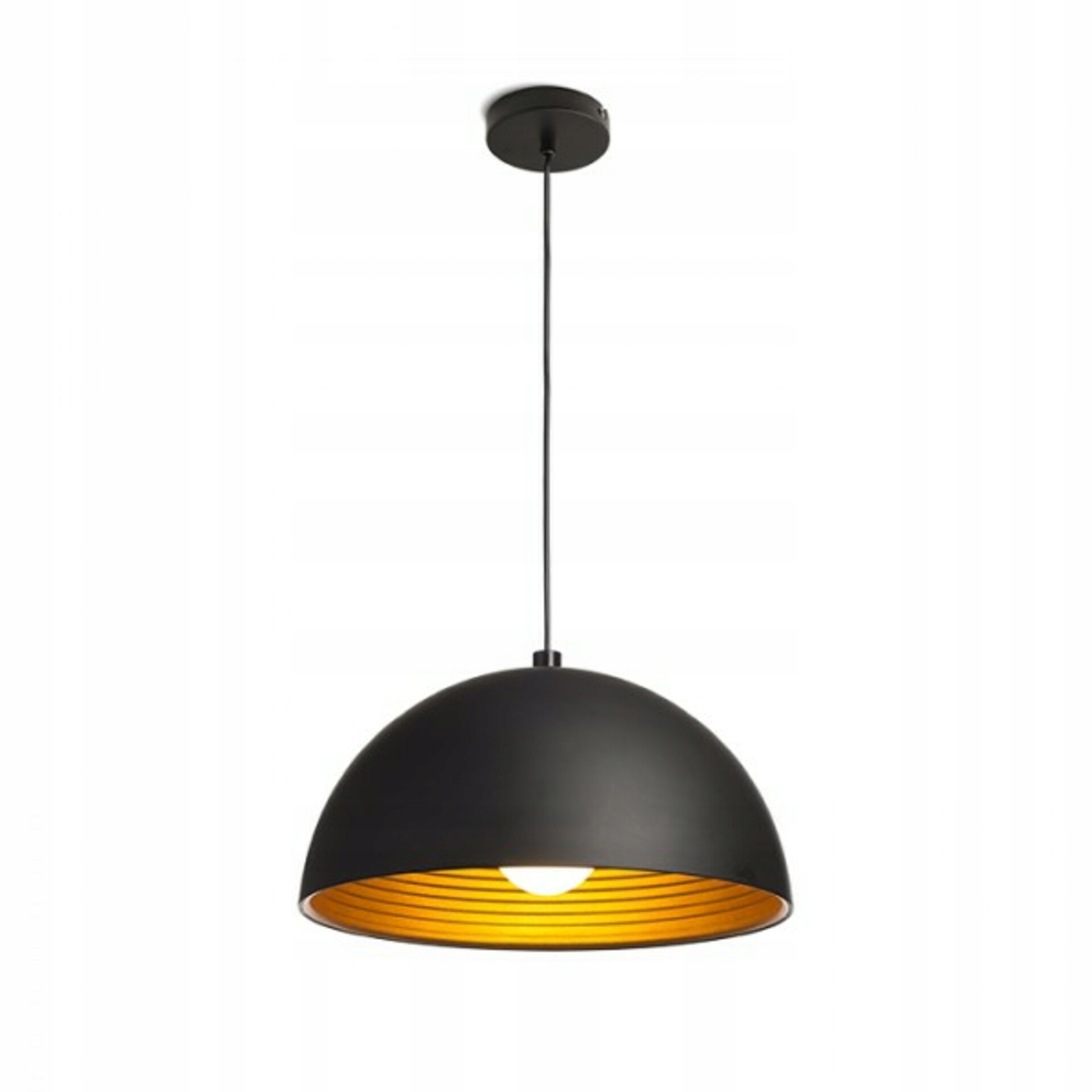 Závěsné svítidlo Rendl Carissima 40 černá/zlatá E27 42W 230V
