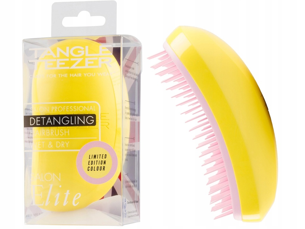 

Tangle Teezer Salon Elite Szczotka żółto-różowa