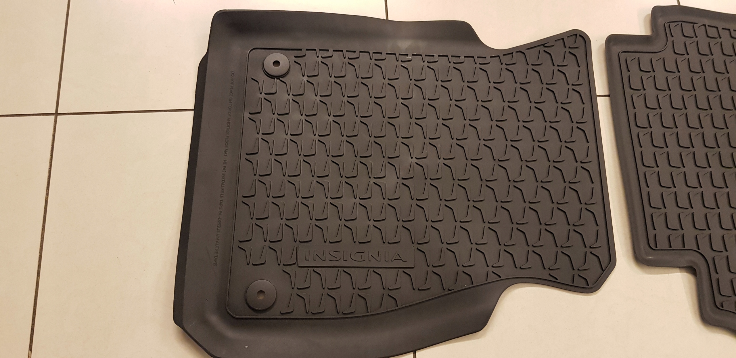 Nowe oryginalne dywaniki gumowe Opel Insignia B (OE 39113289) EAN (GTIN) 0705318656