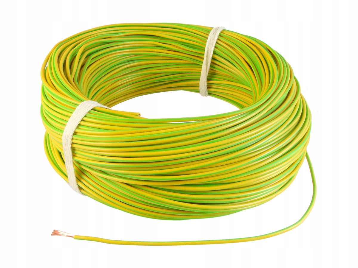 Inštalačný kábel Lgy 1 mm? H05V-K zelený/žltý (rolka 100 m) Výrobca