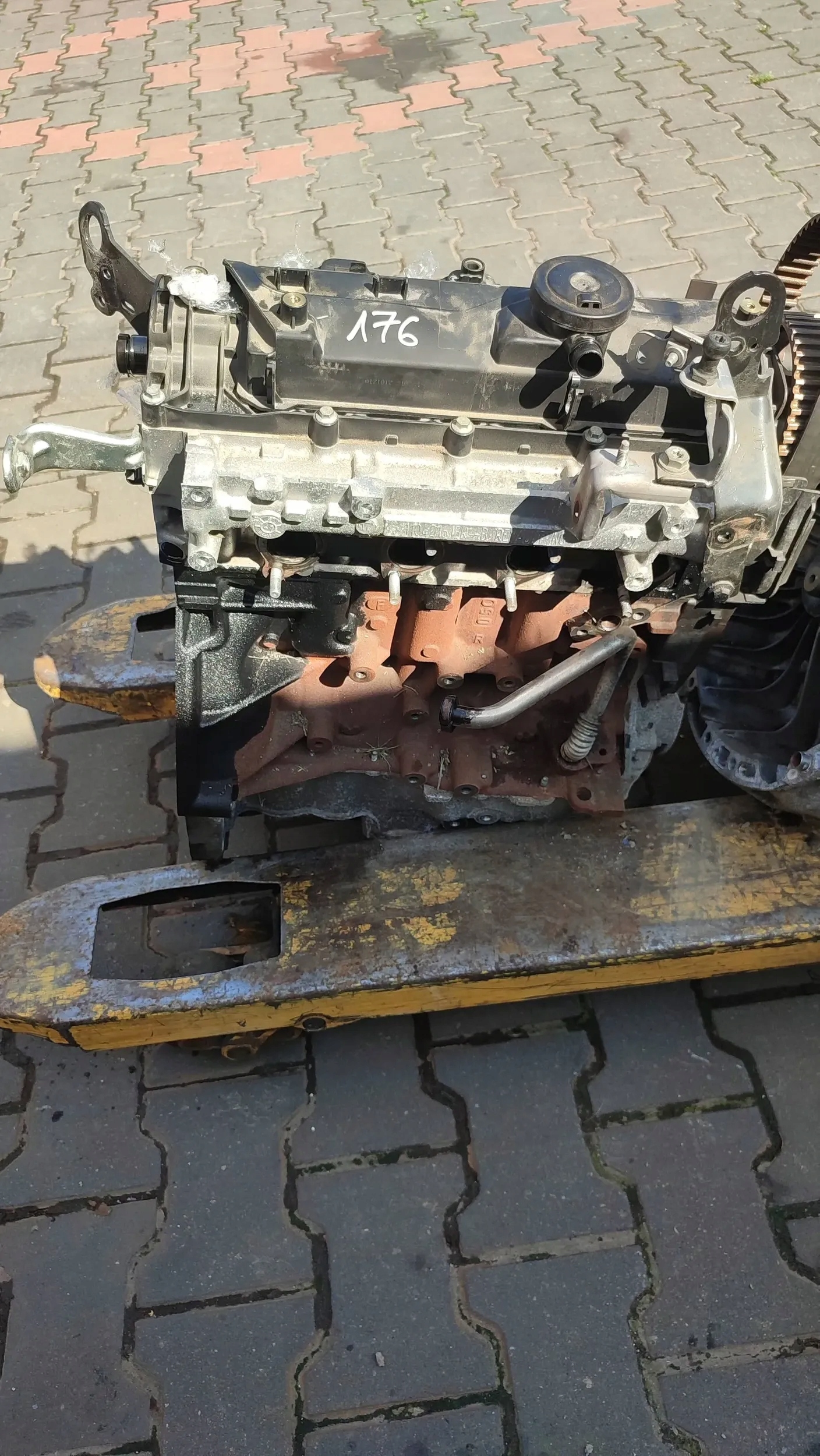 Mercedes-Benz A W176 2017 engine 1.5cdi K9KA460
