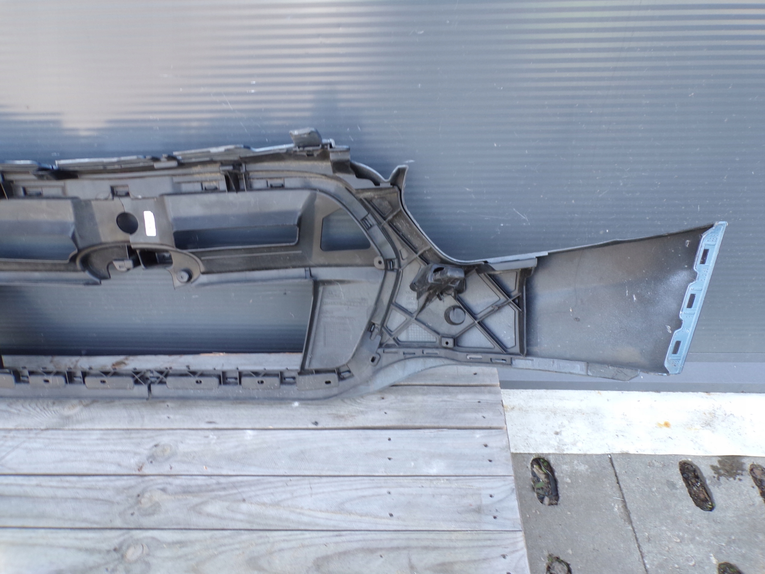 front bumper grille FORD TRANSIT 8 LIFT (1)