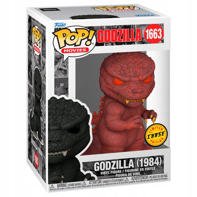 Funko Pop! 1663 Godzilla 1984 Limited Chase Edition