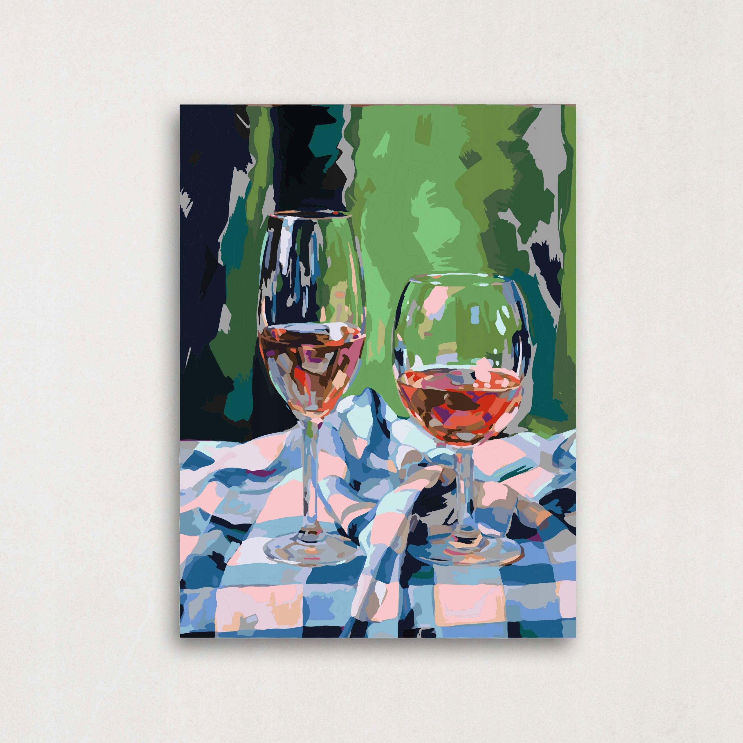 Malování podle čísel – Lampičky S Vínem 40x50cm Make It Easy produkt Pl