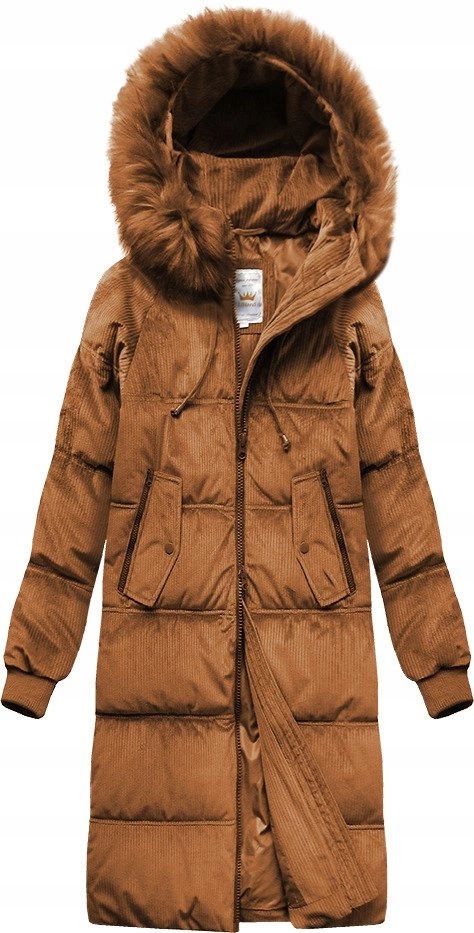 Šusťáková Bunda Kapuce 7763 Karamel Xs (34)