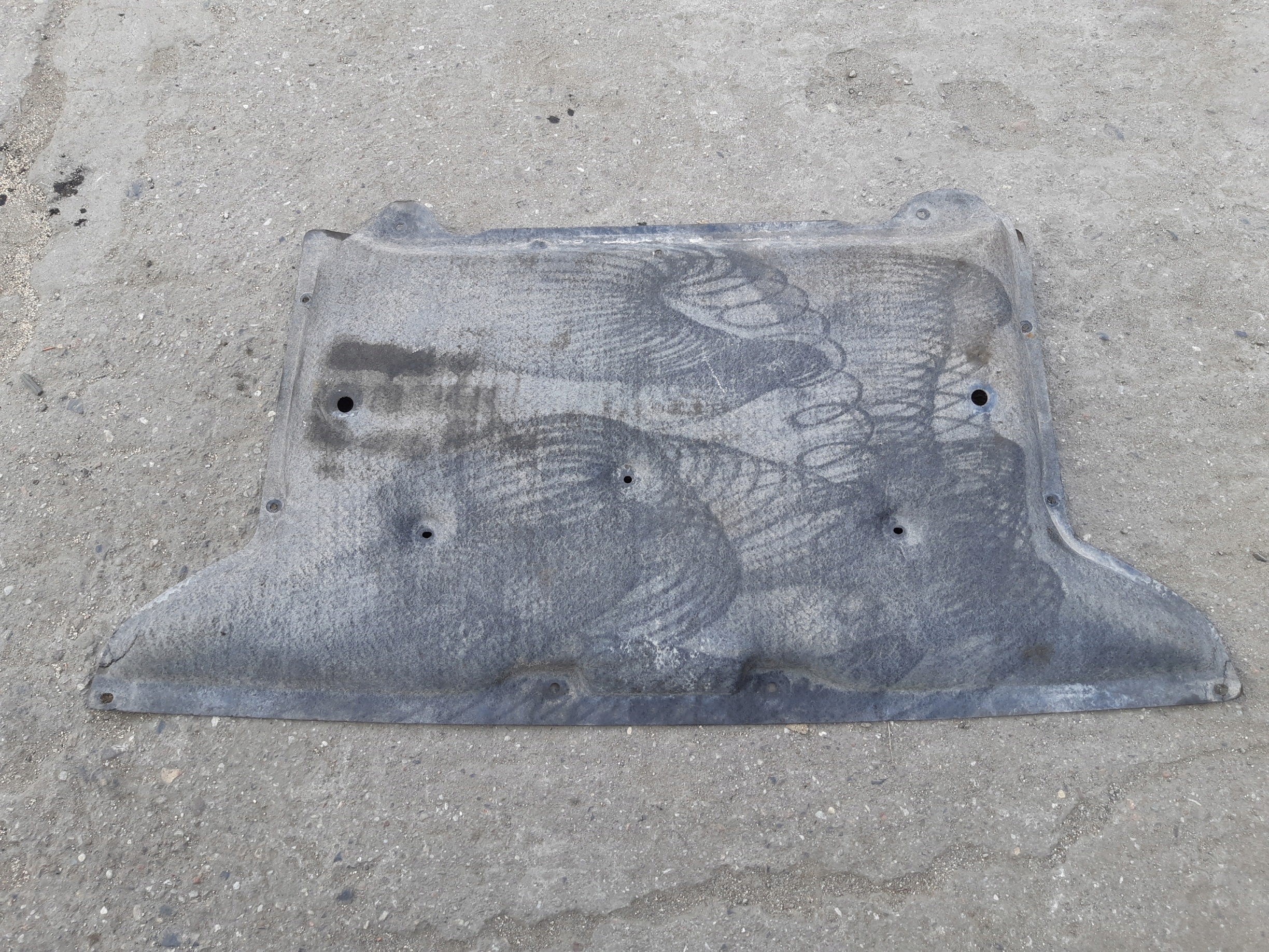 AUDI A8 D4 Blende Abdeckung abdeckung Unterfahrschutz 4H0813851B