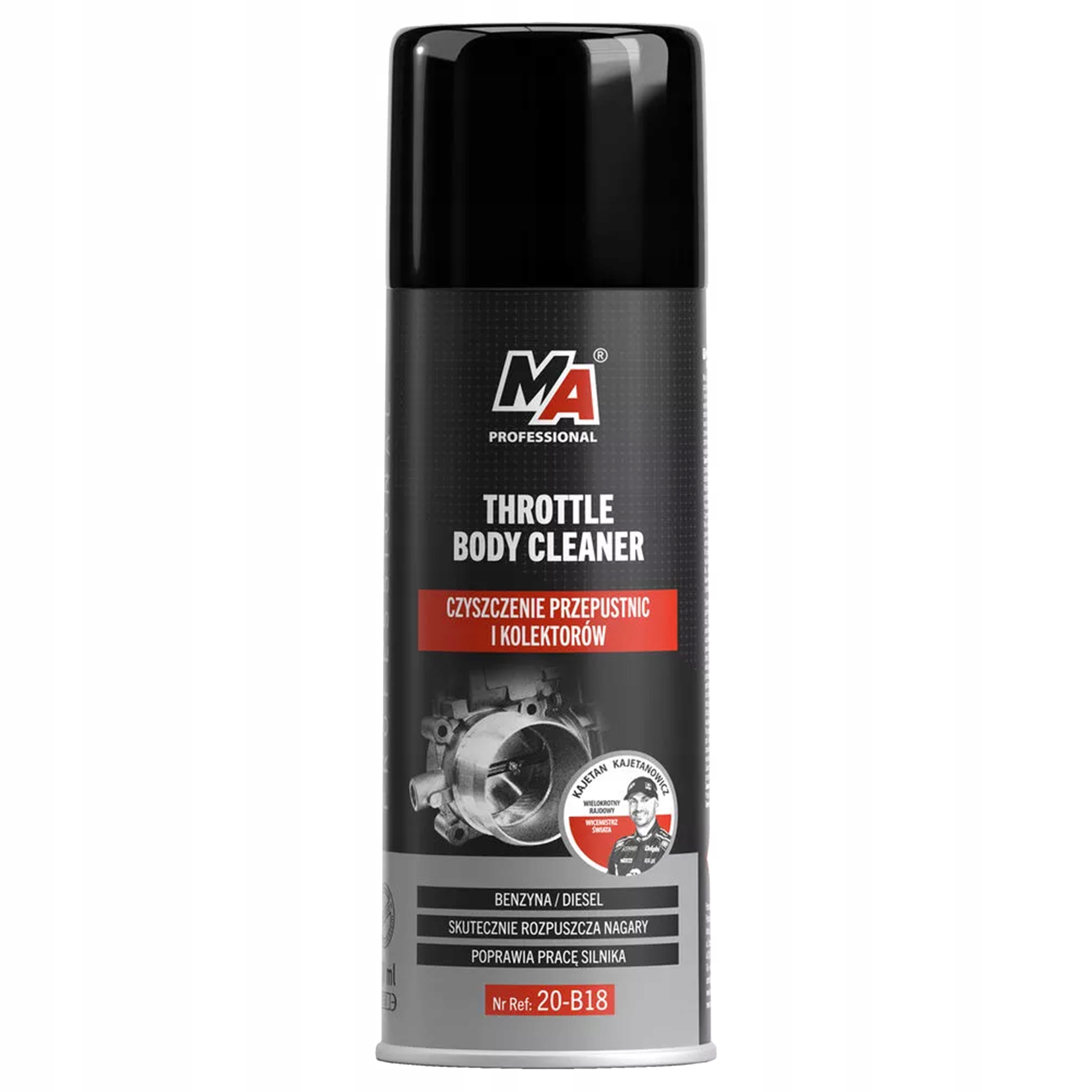 Środek do czyszczenia przepustnic 400ml Moje Auto