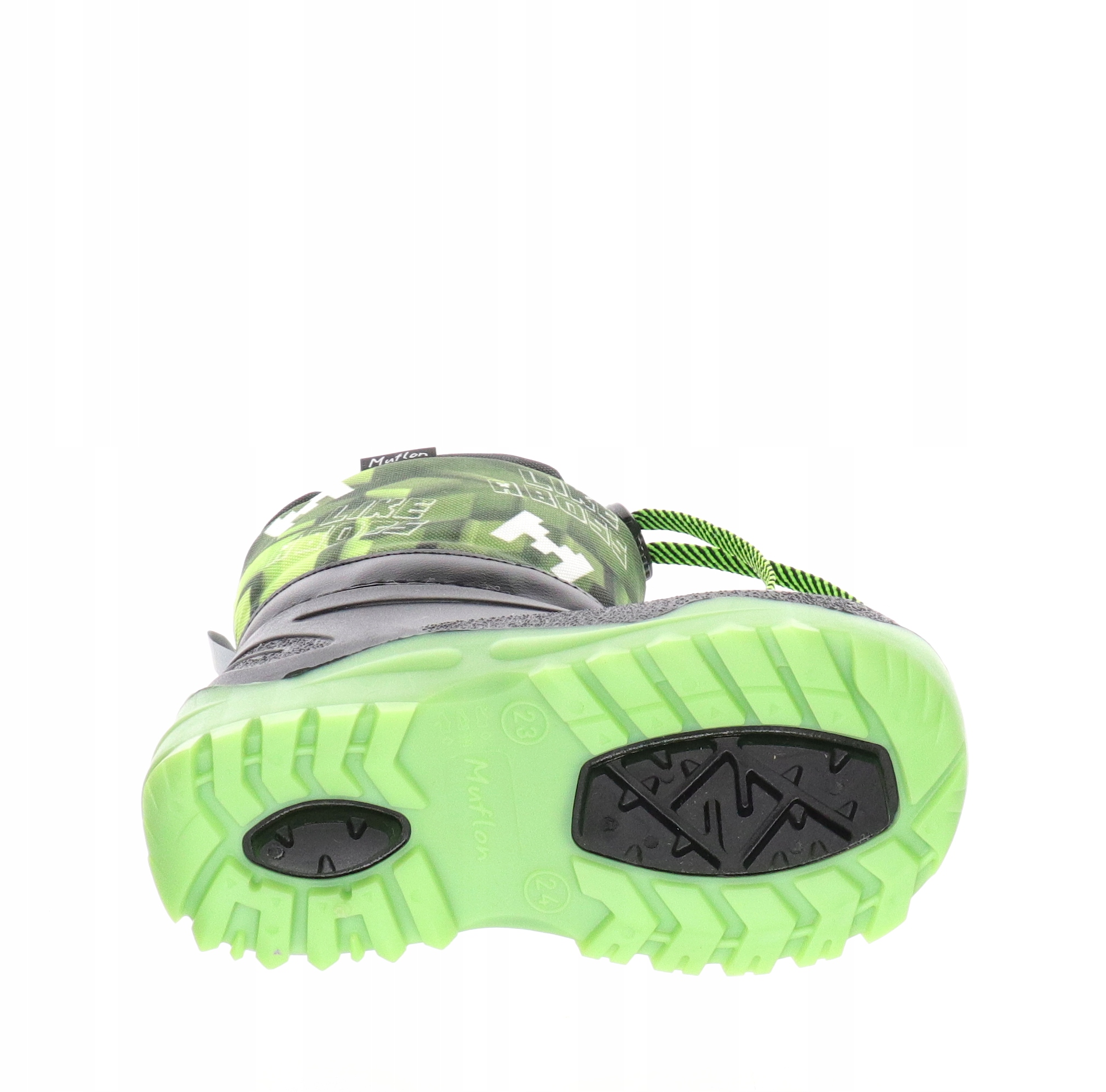 RENBUT MUFLON ŚNIEGOWCE OCIEPLANE WEŁNA ZIMOWE TRAPERY R.33/34 Bohater brak