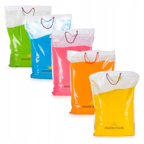 

Kolorowy proszek Holi 5 x 1kg Neon Uv ultrafiolet