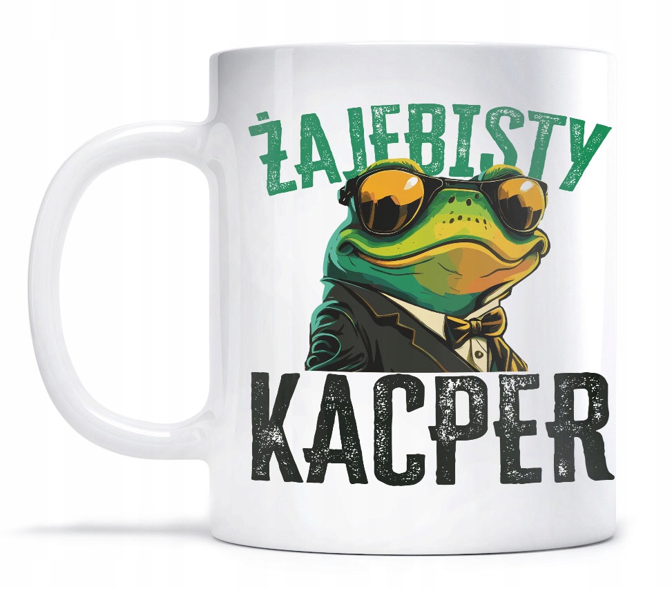 

Kubek dla Kacpra Żaba Żajebisty