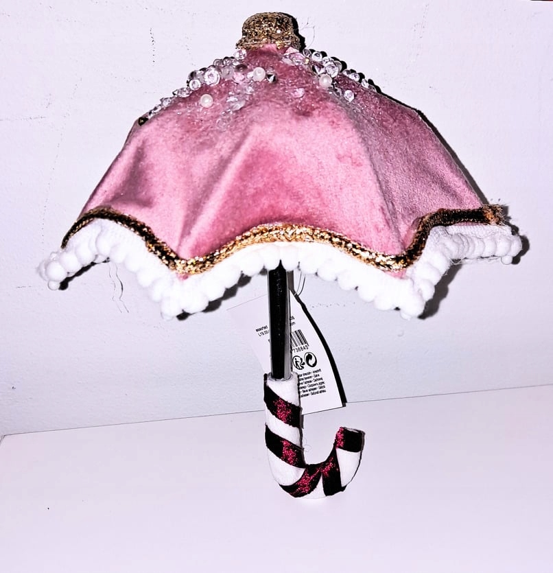 Ozdoba Ręcznie robiona Parasolka składana różowa Kod producenta 3115200077811