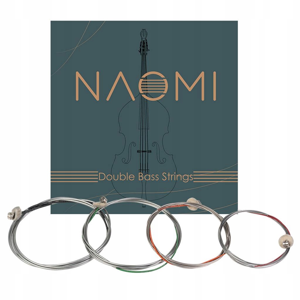 Podwójne struny do basu elektrycznego, struny do basu, struny kulkowe,