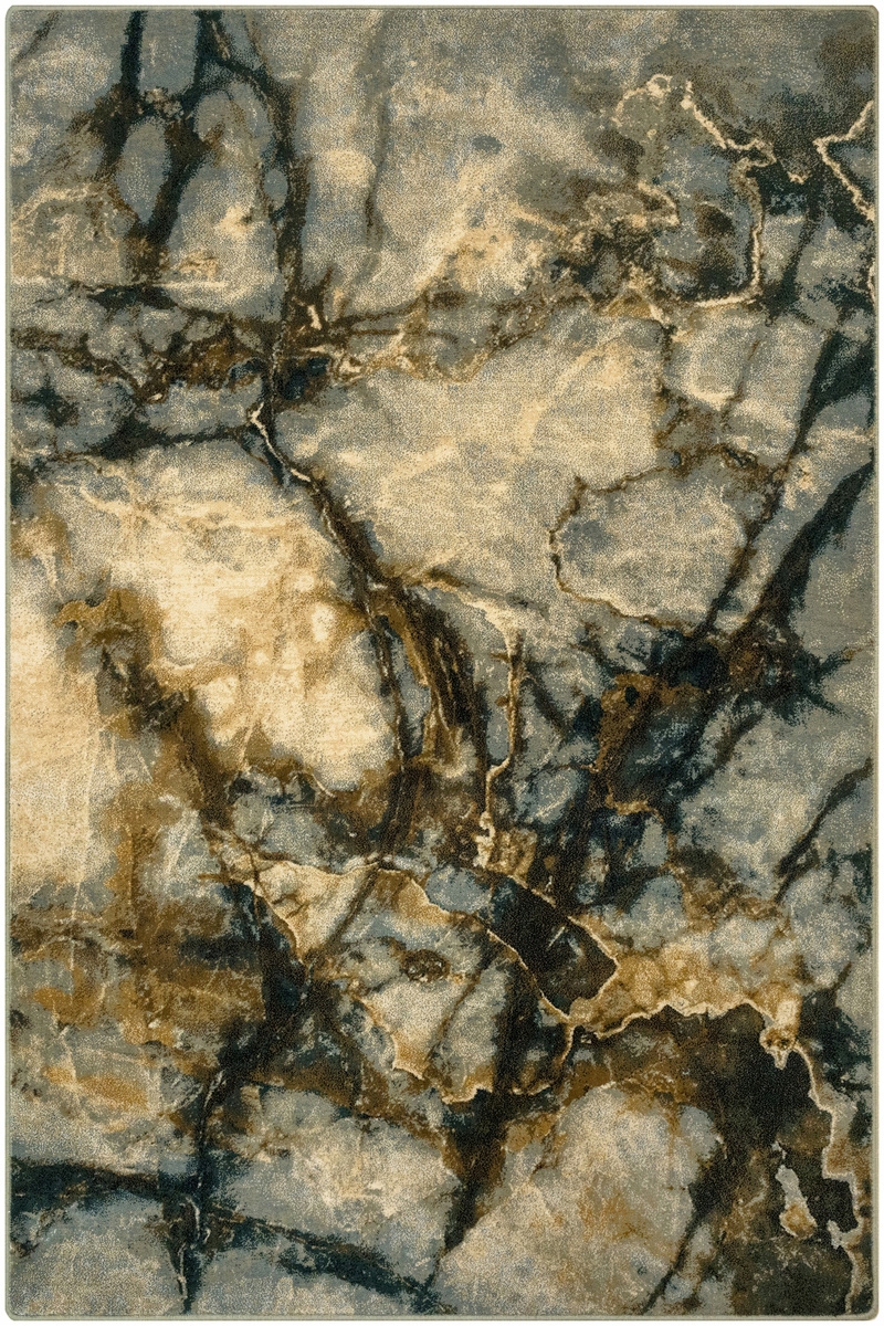 Dywan Wełniany Omega Elian Iron Jak Marmur Kamień Abstrakcyjny 200x300 cm