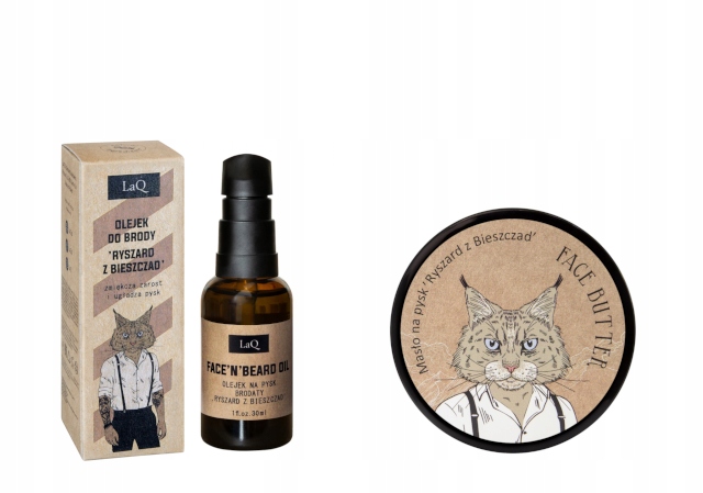 LAQ RYSZARD ZESTAW OLEJEK 30ml + MASEŁKO 50ml