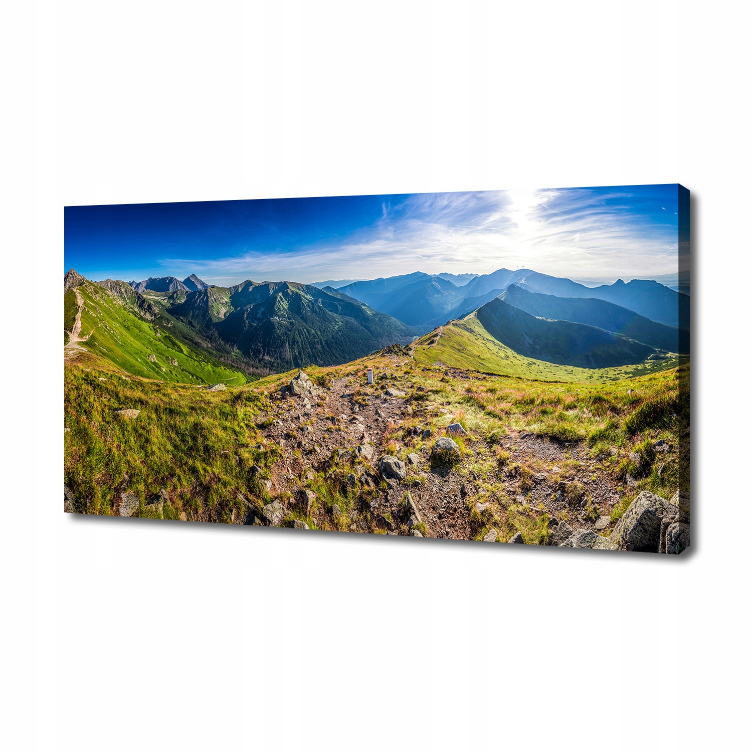

Foto obraz na płótnie Panorama górska 140x70 cm